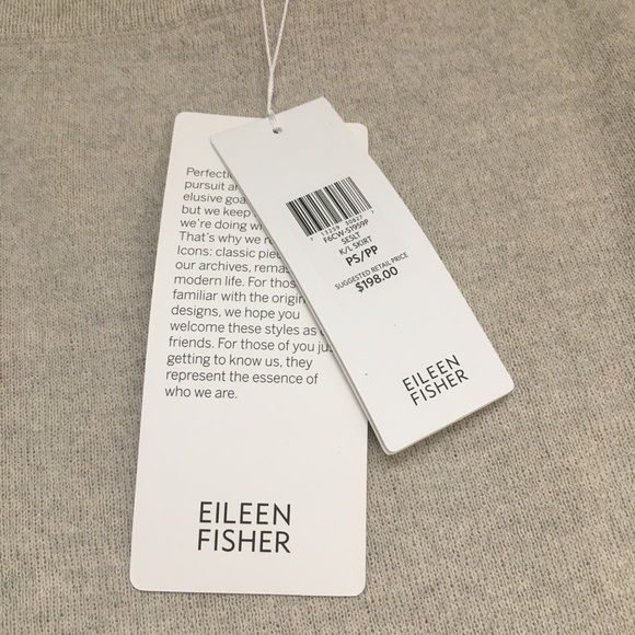 Eileen Fisher sea salt pencil skirt size ps/pp NWT - Picture 2 of 5